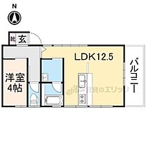 京都府京都市右京区龍安寺衣笠下町（賃貸一戸建1LDK・3階・42.36㎡） その2