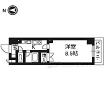 烏丸五条　悠 301 ｜ 京都府京都市下京区上平野町（賃貸マンション1K・3階・25.03㎡） その2