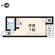 M’ｓ太秦 2-A ｜ 京都府京都市右京区太秦石垣町（賃貸マンション1R・2階・16.39㎡） その2