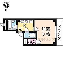 京都府京都市中京区堀川通丸太町下る七町目（賃貸マンション1K・4階・18.48㎡） その2