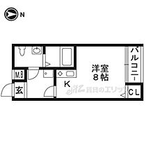 京都府京都市南区四ツ塚町（賃貸マンション1R・2階・19.76㎡） その2