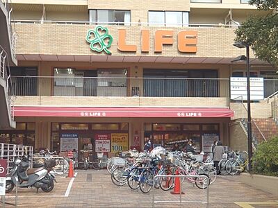 周辺：ライフ　西陣店まで200メートル