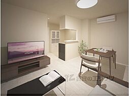 ユアメゾン御前 102 1階1LDKのリビング/ダイニング