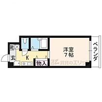 京都府京都市左京区東門前町（賃貸マンション1K・3階・17.00㎡） その2