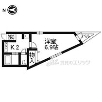 京都府京都市上京区日暮通丸太町上る西院町（賃貸マンション1K・3階・21.26㎡） その2