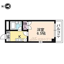 京都府京都市上京区元誓願寺通六軒町西入大文字町（賃貸マンション1K・4階・18.00㎡） その2