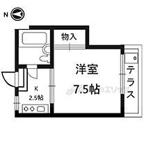 京都府京都市北区紫竹東大門町（賃貸アパート1K・2階・20.00㎡） その2