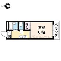 京都府京都市左京区北白川瀬ノ内町（賃貸マンション1K・2階・18.28㎡） その2