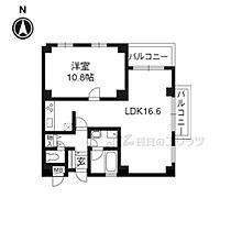 セレス北山 302 ｜ 京都府京都市北区上賀茂岩ケ垣内町（賃貸マンション1LDK・3階・61.52㎡） その2