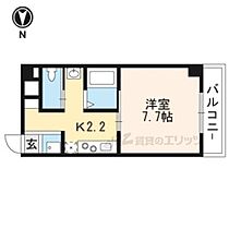 京都府京都市下京区下鱗形町（賃貸マンション1K・4階・24.09㎡） その2