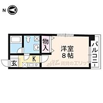 ａｎｙｔｉｍｅ 308 ｜ 京都府京都市中京区車屋町通竹屋町上る砂金町（賃貸マンション1K・3階・26.68㎡） その2