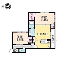 京都府京都市北区紫竹東栗栖町（賃貸マンション2LDK・1階・62.96㎡） その2