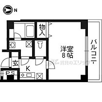 京都府京都市下京区万寿寺通烏丸西入御供石町（賃貸マンション1K・3階・25.00㎡） その2