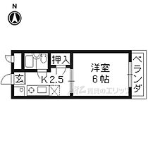 メゾンモナミ 301 ｜ 京都府京都市左京区岡崎西福ノ川町（賃貸マンション1K・3階・17.03㎡） その2