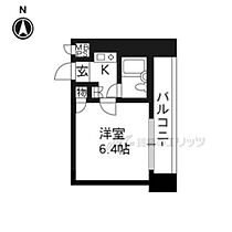 ライオンズマンション京都三条第二  ｜ 京都府京都市中京区姉西洞院町（賃貸マンション1K・7階・17.92㎡） その2