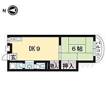 京都府京都市左京区北白川大堂町（賃貸マンション1LDK・3階・36.00㎡） その2