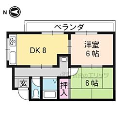 間取図画像 2DK