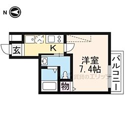 間取図画像 1K