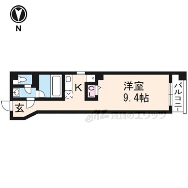 バウハウス富小路三条 302｜京都府京都市中京区朝倉町(賃貸マンション1K・3階・31.91㎡)の写真 その2