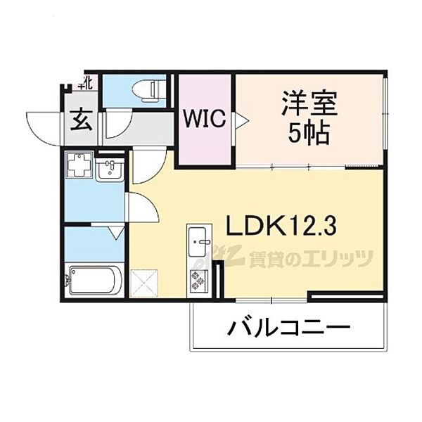 アリア大江 205｜滋賀県大津市大江１丁目(賃貸アパート1LDK・2階・42.79㎡)の写真 その2