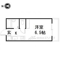 MINAMI115 E ｜ 京都府京都市山科区安朱南屋敷町（賃貸マンション1R・2階・16.00㎡） その2