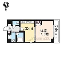 滋賀県大津市大萱１丁目（賃貸マンション1DK・6階・30.45㎡） その2