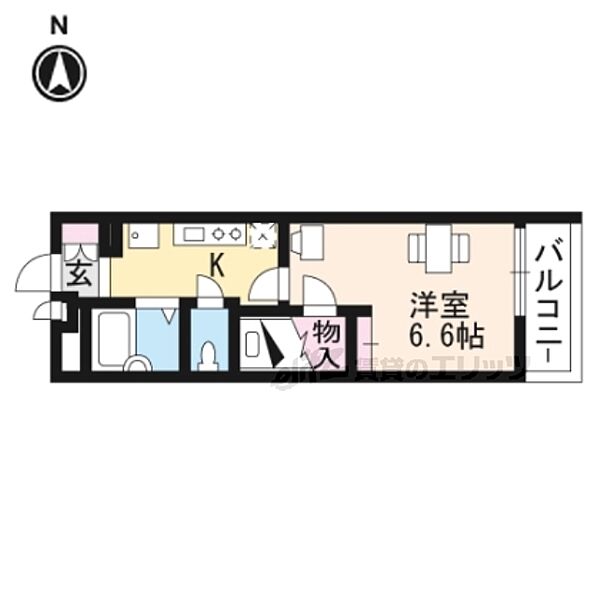 レオパレスプレズント 202｜滋賀県大津市大萱７丁目(賃貸マンション1K・2階・20.81㎡)の写真 その2