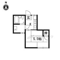 京都府京都市下京区土手町通正面下る紺屋町（賃貸アパート1K・2階・18.21㎡） その2