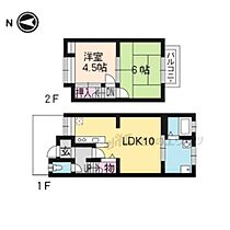 京都府京都市伏見区醍醐切レ戸町（賃貸一戸建2LDK・2階・38.55㎡） その2