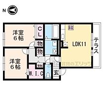 滋賀県高島市今津町大供（賃貸アパート2LDK・1階・59.55㎡） その2