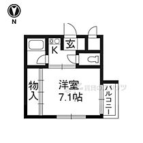 ＴＡＩＳＥＩ都 102 ｜ 京都府京都市左京区新堺町通仁王門下る和国町（賃貸マンション1K・1階・22.13㎡） その2