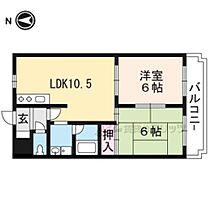 滋賀県大津市柳川１丁目（賃貸マンション2LDK・1階・48.60㎡） その2