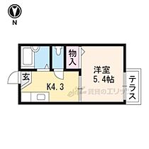 滋賀県大津市御陵町（賃貸アパート1K・1階・21.21㎡） その2