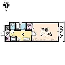 滋賀県大津市一里山１丁目（賃貸マンション1K・2階・25.79㎡） その2