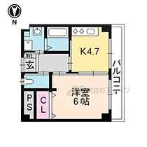 滋賀県大津市大萱１丁目（賃貸マンション1K・7階・30.24㎡） その2