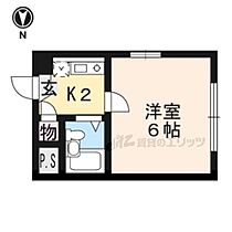 コミュニティー41 217 ｜ 京都府京都市山科区小山中ノ川町（賃貸マンション1K・2階・16.00㎡） その1