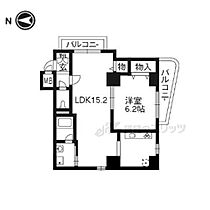 京都府京都市下京区河原町通松原上る２丁目富永町（賃貸マンション1LDK・3階・46.70㎡） その2