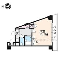 クレスト草津 724 ｜ 滋賀県草津市笠山５丁目（賃貸マンション1K・7階・27.45㎡） その2