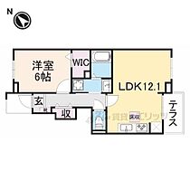 滋賀県愛知郡愛荘町沓掛（賃貸アパート1LDK・1階・45.05㎡） その2