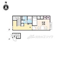 滋賀県東近江市御園町（賃貸アパート1K・1階・23.61㎡） その2