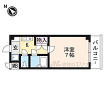 アーサー堅田 302 ｜ 滋賀県大津市本堅田４丁目（賃貸マンション1K・3階・21.56㎡） その2