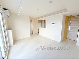 JR奈良線 稲荷駅 徒歩2分の賃貸アパート 2階2LDKのリビング/ダイニング