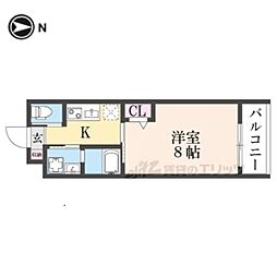 LEI大宅 503 5階1Kの間取り