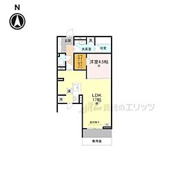HAMAL'ATRIUMUM 1LDKの間取図画像