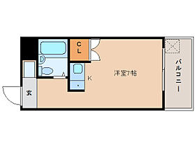 奈良県奈良市大宮町1丁目（賃貸マンション1R・7階・18.70㎡） その2