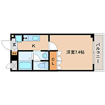 京都府木津川市木津駅前1丁目（賃貸マンション1K・8階・24.75㎡） その2