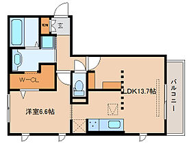 奈良県奈良市四条大路5丁目2-27（賃貸アパート1LDK・1階・50.41㎡） その2