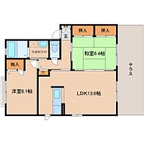 ベルローズ 102 ｜ 奈良県奈良市高畑町13（賃貸アパート2LDK・1階・61.20㎡） その2