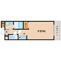 ブランドール佐保川  ｜ 奈良県奈良市大宮町7丁目2-15（賃貸マンション1R・2階・25.22㎡） その2