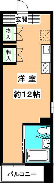 original box 28 8a｜愛媛県松山市本町６丁目(賃貸マンション1R・8階・29.98㎡)の写真 その2
